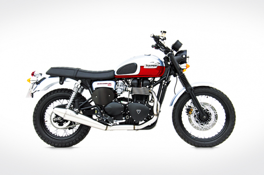 TRIUMPH SCRAMBLER 900 < 2015 - 2>1 LOW MOUNTED FULL KIT